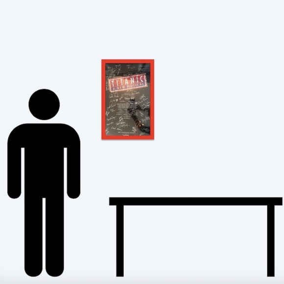 Titanic a New Musical Lunt-Fontaine Theater NYC 1997 Signed Broadway Poster - Picture 2 of 2